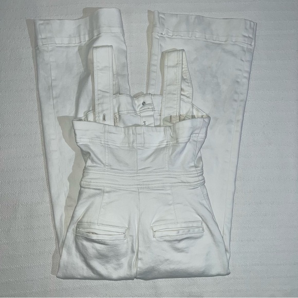 Anthropologie Maeve The Colette Portside Jumpsuit Womens Size 0 Petite Jumper - Picture 5 of 11